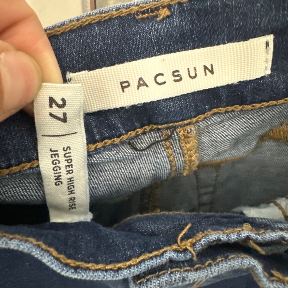 PacSun Super High Rise Jegging - Picture 2 of 3